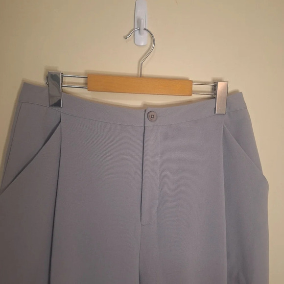 Frank & Oak balloon/barrel leg extra high waist cropped pantsSZ L - Picture 2 of 9